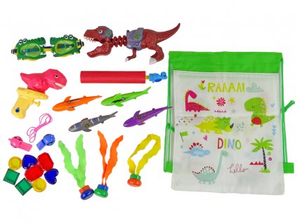 Sada vodních hraček - dinosauři