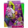 Mattel Barbie Extra Mattel Barbie Bílá tunika Neonově zelené vlasy 1