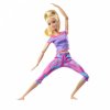 Barbie V pohybu Blondýna ve fialovém