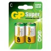 Baterie GP Super Alkaline C 2ks blistr