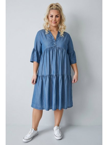 Šaty jeans Markéta
