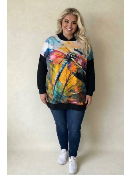 Mikina s předním vzorem