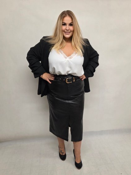 Sukně koženého vzhledu Jane