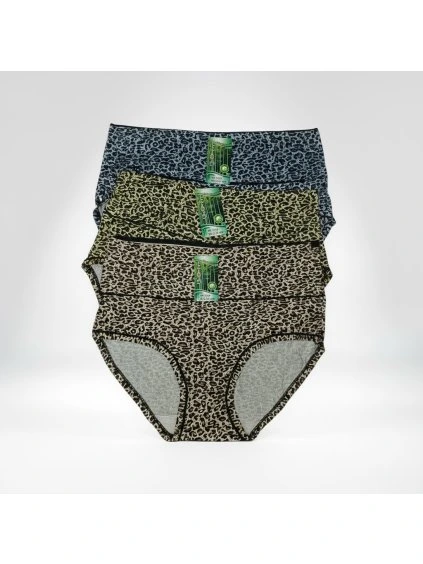 Kalhotky bambus leopard