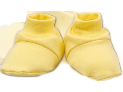 boticky ponozticky bavlna kremove