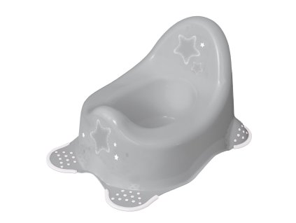 nocnik s protiskluzem baby star sedy