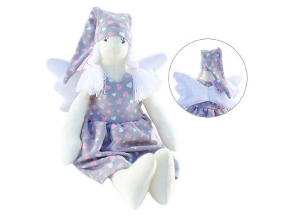 babalu hand made latkovy andilek snilek seda ruzova