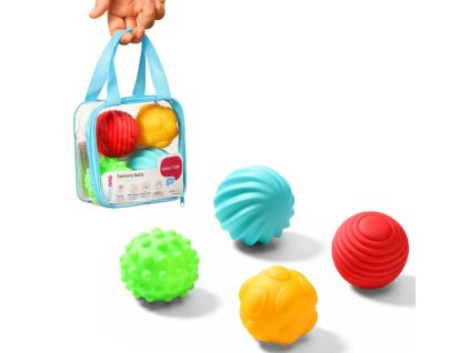 edukacni senzoricke balonky 4 ks v tasce