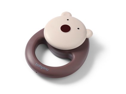 chrastitko pro miminko medvidek hnedy bezovy