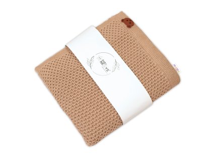 bambusova deka pro miminko teddy 80x100cm bezova