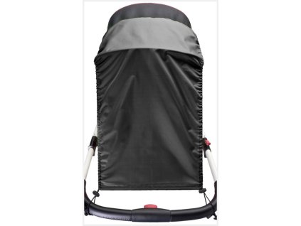 slunecni clona striska na kocarek cerna