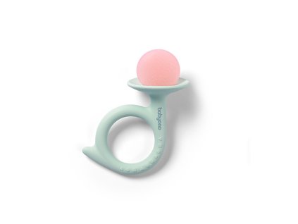 silikonove kousatko snail matova ruzova