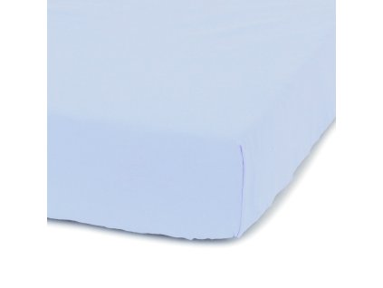 jersey prosteradlo 60x120cm sv modre