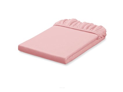 bavlnene prosteradlo 60x120cm pudrova