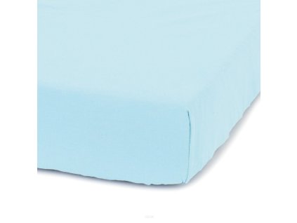 bavlnene prosteradlo 60x120cm tyrkysove