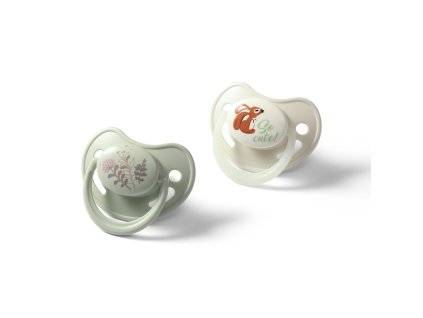 dudlik silikonovy anatomicky tvar 6 18m 2 ks so cute