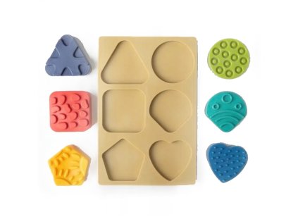 puzzle senzoricke tvary 6ks