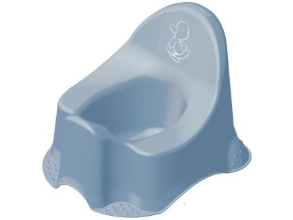 nocnik little duck modry sedy