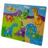drevene zabavne puzzle vkladaci 30x22 5cm dinosauri
