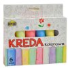 barevne chodnikove kridy 6ks v krabicce