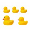 gumove kacenky do vody 5 ks zlute