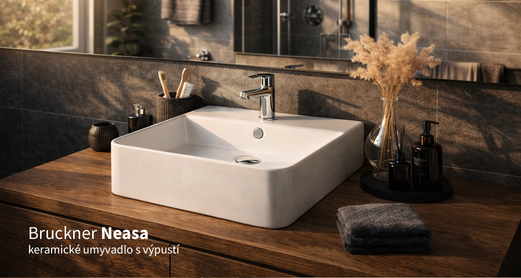 Výhodný set: Umyvadlo Neasa s výpustí