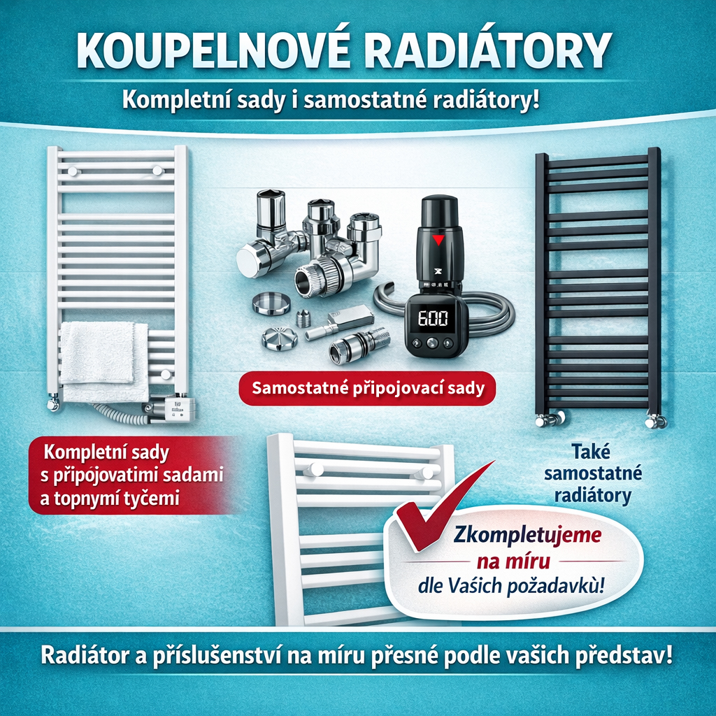 Koupelnové radiátory