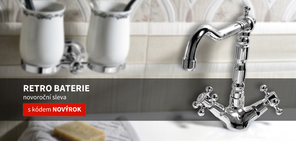 Retro vodovodní baterie