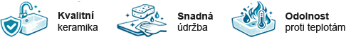 Výhody keramického dřezu