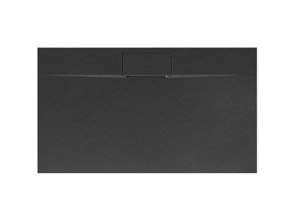 REA - Sprchová vanička Bazalt Long Black 80x120 REA-K3324