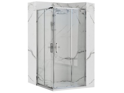 REA - Sprchový kout Punto 80x80 REA-K0863