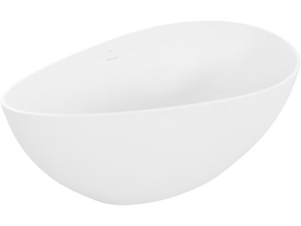 MEXEN - Parma volně stojící vana z litého mramoru 160 x 95, bílá mat 57231609500