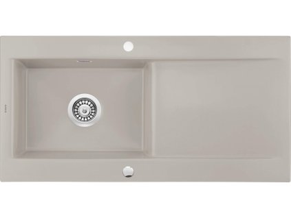 DEANTE - Sabor capuccino mat - Keramický dřez, 1 - bowl s odkapávačem ZCB_C113 DOPRAVA ZDARMA