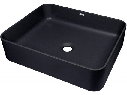 DEANTE - Temisto nero Granite umyvadlo na desku CQT_NU5S
