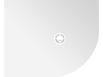 FLEXIA vanička z litého mramoru čtvrtkruh, s možností úpravy rozměru, 110x90cm, R550, levá  + slevový kód