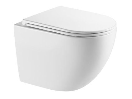 zavesne wc arco rimless se slim sedatkem soft close