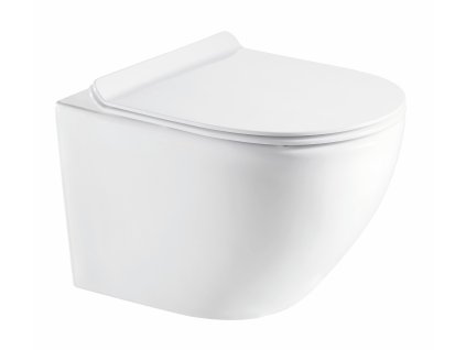 zavesne wc arco rimless se slim sedatkem soft close
