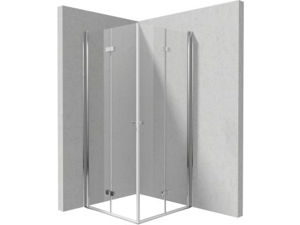 DEANTE/S - Sprchový kout dvojité skládací 100x70 KTSX043P+KTSX047P KERRIA/0391