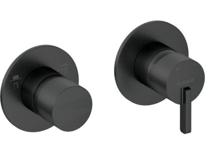 DEANTE - Silia nero Sprchová baterie, s přepínačem sprchy - horizontální BQS_N46P
