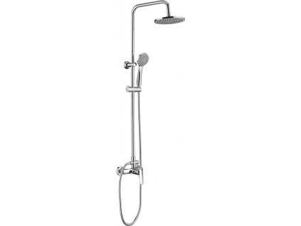 DEANTE - Boro chrom Sprchový sloup, 3 funkce - se směšovací baterií NER_01RK
