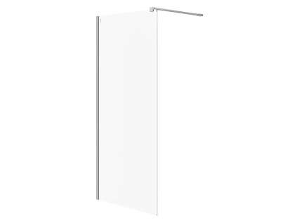 CERSANIT - Sprchová zástěna WALK-IN MILLE 90X200, chrom, průhledné sklo S161-006