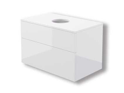 DEANTE - Prizma MDF koupelnová skříň s deskou SDI_6B81