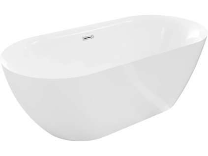 MEXEN - ROXY volně stojící vana 170x80 cm, bílá bez krytky přepadu a zátky 51201708000-SS