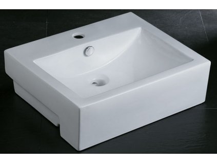 Rozměr: 520x430x150 mmKeramické umyvadlo s bílou glazurou. (bss7