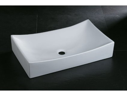 Rozměr: 655x385x135 mmKeramické umyvadlo s bílou glazurou. (bss7
