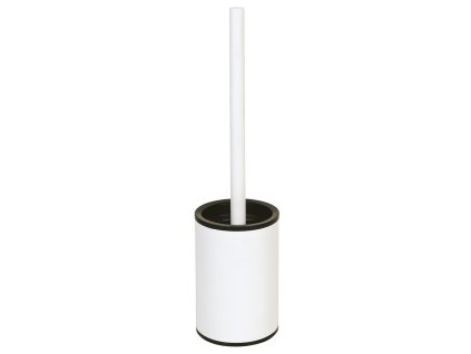 X-ROUND WHITE WC štětka na postavení, bílá mat