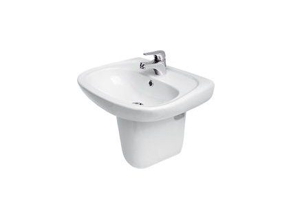 CERSANIT - UMYVADLO 40 S PŘEPADEM A OTVOREM PRO BATERII K18-006