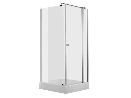 DEANTE - Cubic chrom - Sprchový kout, čtvercový, 80x80 cm KTI_044P