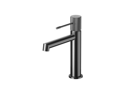 CERSANIT - STOJÁNKOVÁ UMYVADLOVÁ BATERIE ZEN BY CERSANIT, GUN METAL S951-598