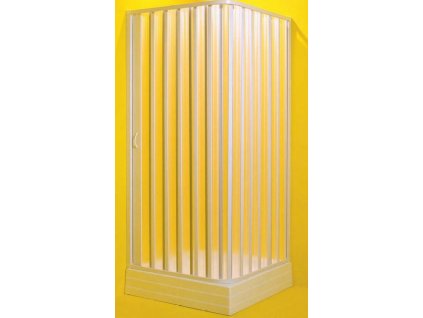 SECTIO - Shrnovací sprchové dveře pro obdélníkové vaničky 60-80
